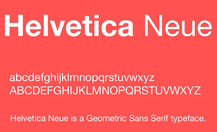 Helvetica là một font chữ được ưa chuộng nhất trong cộng đồng designer