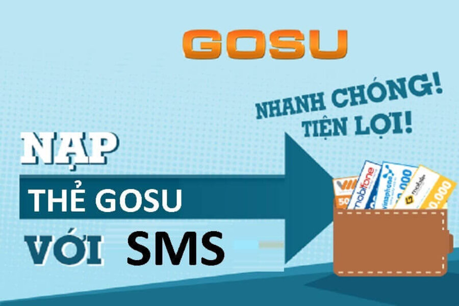 Nạp thẻ Gosu qua SMS Mobifone
